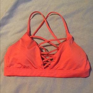 Orange bralette